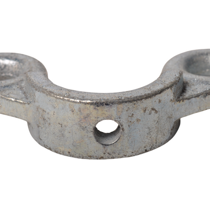 Cantonal Support de cloison avec 2 œillets 130 mm