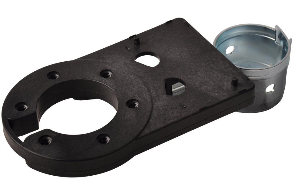 Cantonal Support de prise avec pince pour montage sur l'attelage de remorque