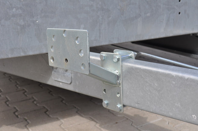 Cantonal Support de roue de secours pour montage sur barre d'attelage - universel