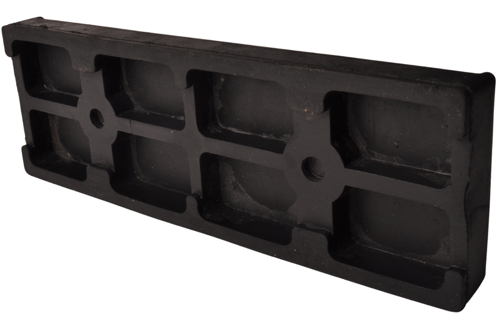 Cantonal Support pour bateau 296x100x32 mm - noir