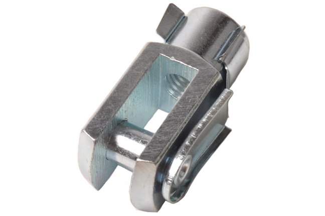 Cantonal Tête de fourche avec boulon de sécurité M10 x 20