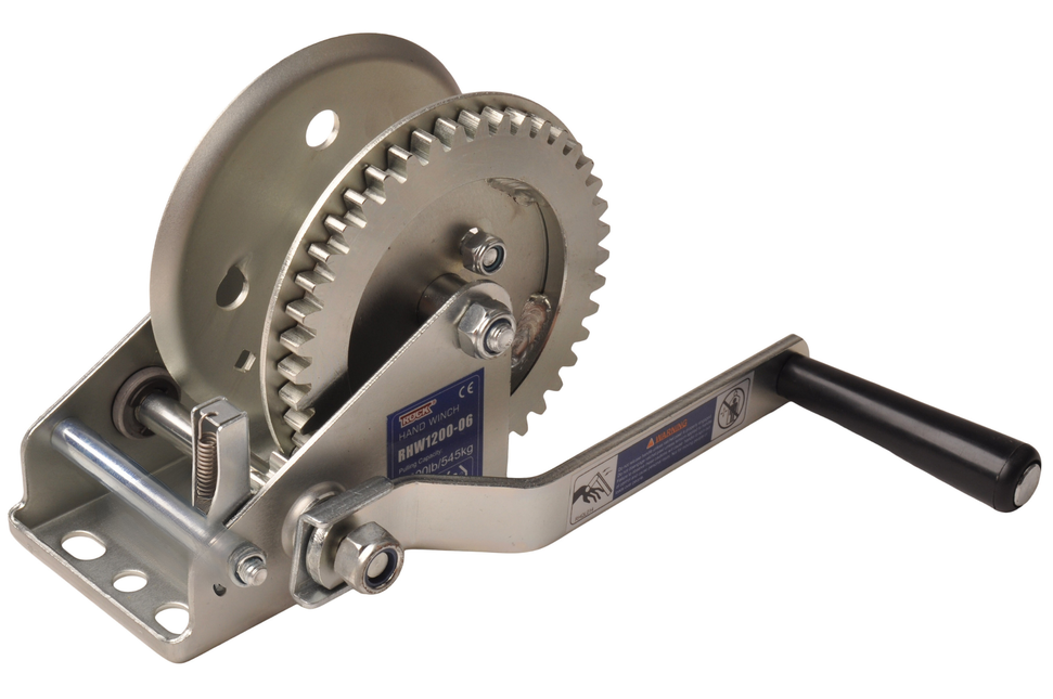 Cantonal Treuil manuel sans frein 575 kg Rapport 4,2:1