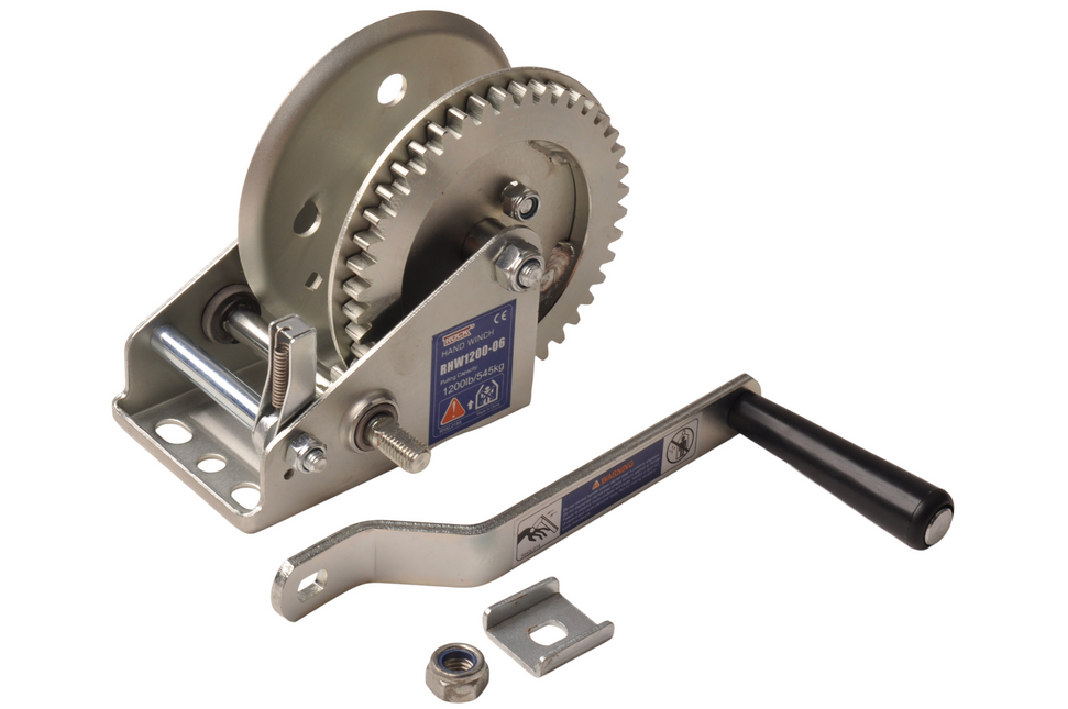 Cantonal Treuil manuel sans frein 575 kg Rapport 4,2:1