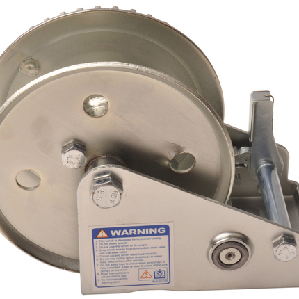 Cantonal Treuil manuel sans frein 575 kg Rapport 4,2:1