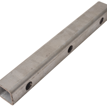 Cantonal Tube en acier galvanisé 30x30x250 mm