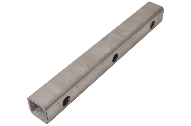 Cantonal Tube en acier galvanisé 30x30x250 mm