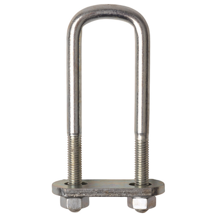 Cantonal U-boulons / Plaquettes d'assemblage M10 120x33 mm