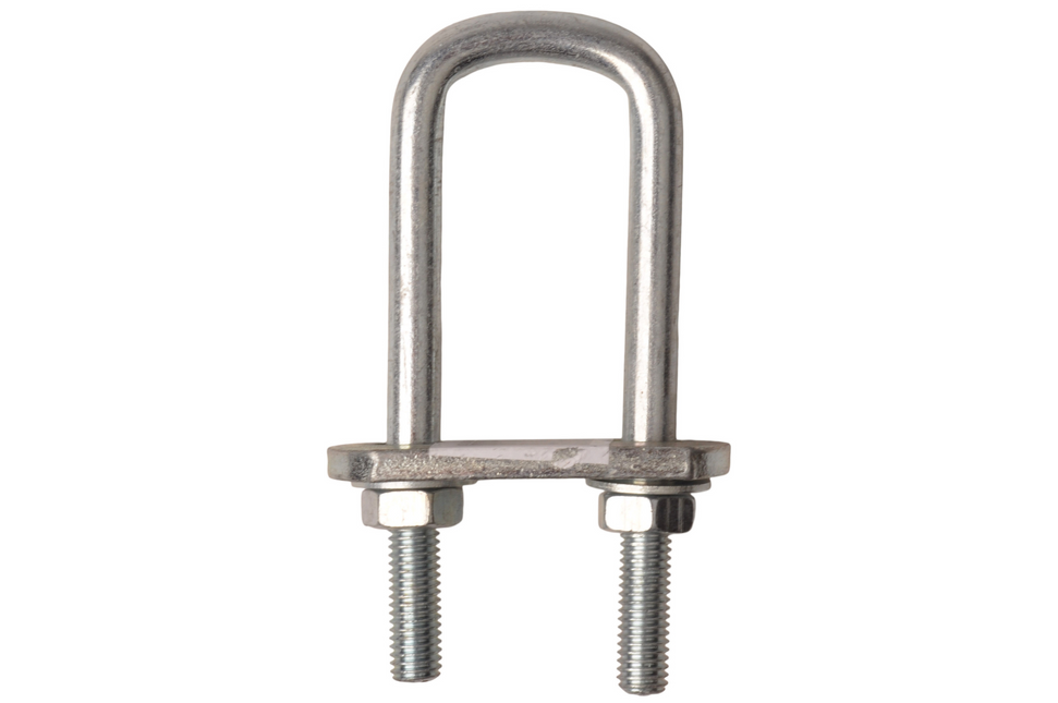 Cantonal U-boulons / Plaquettes d'assemblage M10 120x33 mm