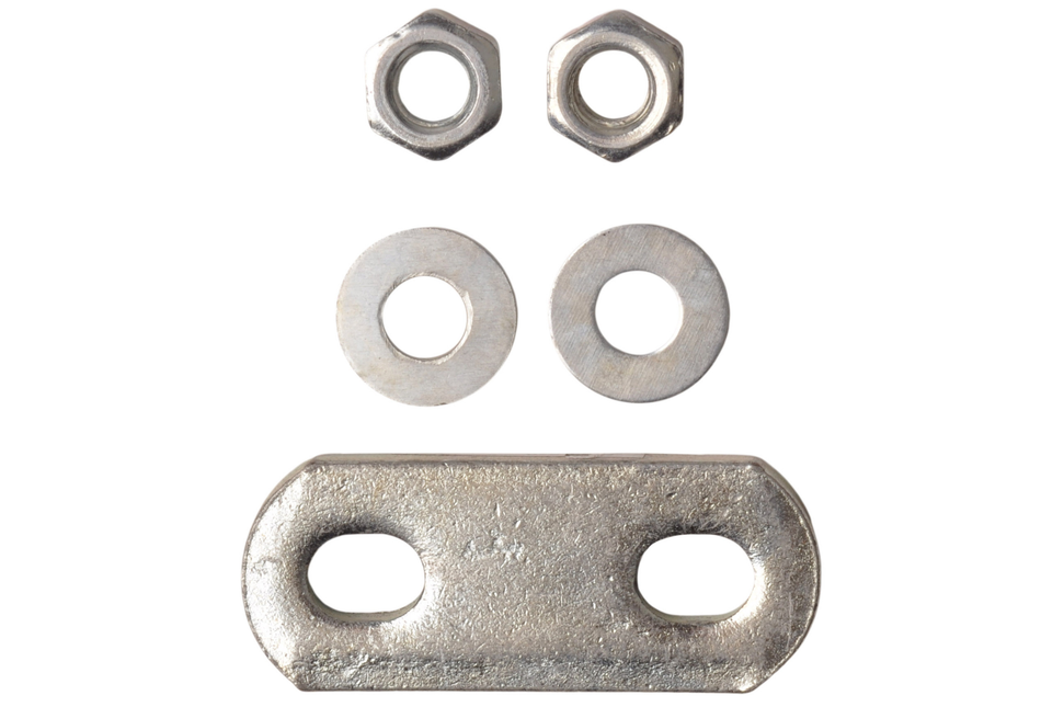 Cantonal U-boulons / Plaquettes d'assemblage M10 120x33 mm