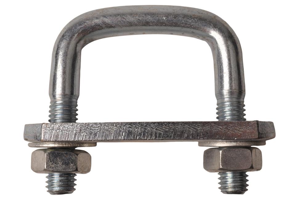 Cantonal U-boulons / Plaquettes d'assemblage M10 50x43 mm