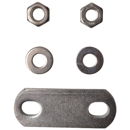 Cantonal U-boulons / Plaquettes d'assemblage M10 50x43 mm