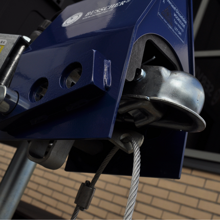 Cantonal Verrouillage du pont / verrouillage de la remorque (modèle à sac) avec approbation SCM - peut également être utilisé en cas d'attelage