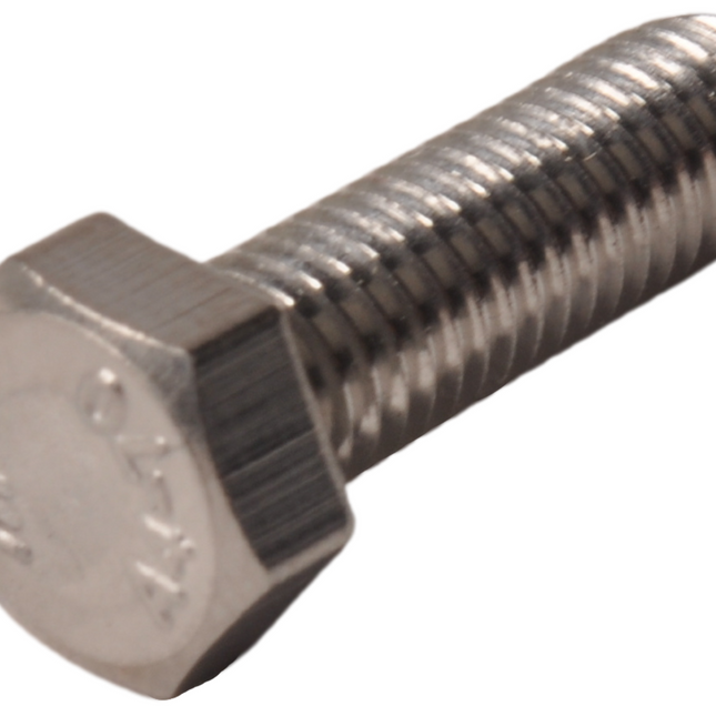 Cantonal Vis à tête hexagonale en acier inoxydable M5x16 mm