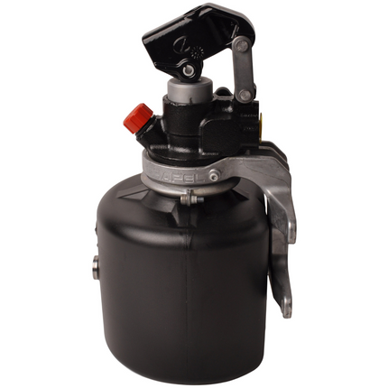 Chapel hydraulique Pompe manuelle - Plastique - réservoir de 4 litres pour benne basculante