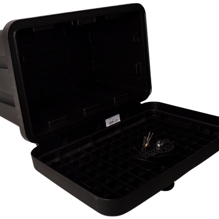 Daken Boîte à timon étanche Daken - 500x300x350 mm - avec fermeture en T