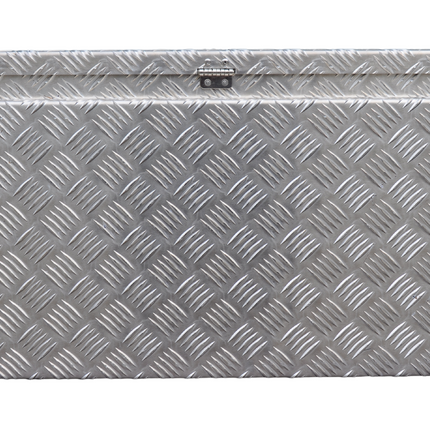 De Haan DE HAAN BOX PBV - boîte à timon en tôle d'aluminium, étanche à l'eau et à la poussière, 750x320x400 mm - équipé d'une serrure papillon