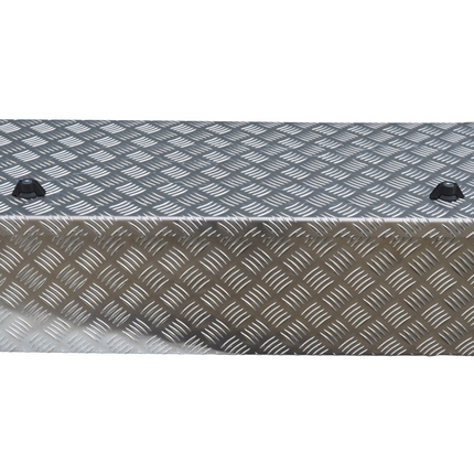 De Haan DE HAAN BOX WXV - 950x400x250 mm - boîte à timon d'aluminium striée étanche à l'eau et à la poussière - avec serrures Butterfly