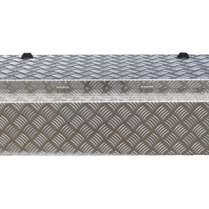 De Haan DE HAAN BOX WXV - 950x400x250 mm - boîte à timon d'aluminium striée étanche à l'eau et à la poussière - avec serrures Butterfly