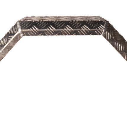 De Haan De Haan HMAQ 2075 - Aile en tôle striée en aluminium