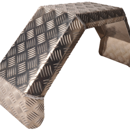 De Haan De Haan HMAQ 2275 - Aile en tôle striée en aluminium