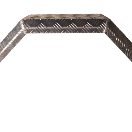 De Haan De Haan HMAQ 2280 - Aile en tôle striée en aluminium