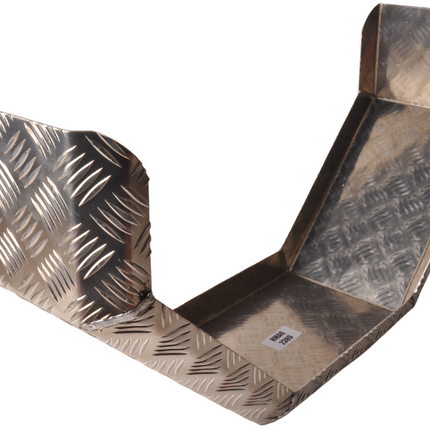 De Haan De Haan HMAQ 2380 - Garde boue en tôle striée en aluminium