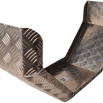 De Haan De Haan HMAQ 2475 - Aile en tôle striée en aluminium