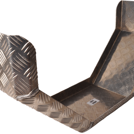 De Haan De Haan HMAQ 2480 - Aile en tôle striée en aluminium