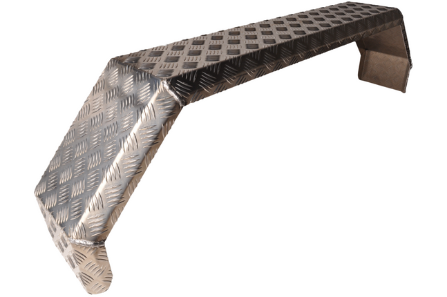 De Haan De Haan THMAQ 23150 - Garde boue en tôle striée en aluminium