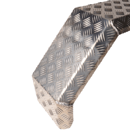 De Haan De Haan THMAQ 23150 - Garde boue en tôle striée en aluminium