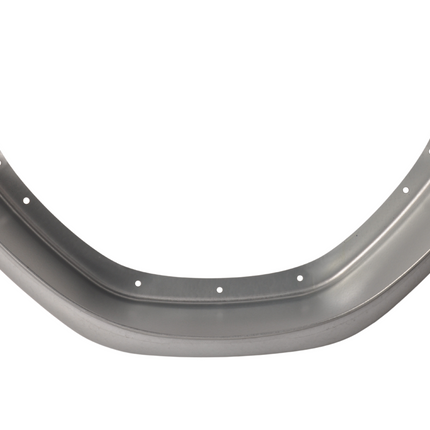 De Haan Garde boue original Trigano Métal 800x220x370 mm - circonférence 1200 mm