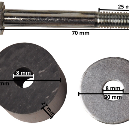 De Haan Profibox Plus Kit de montage pour paroi frontale