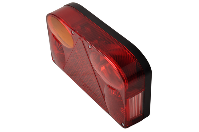 Fristom Feu arrière de remorque - Fristom FT-088 - gauche - 240x138x56 mm - ampoule - avec feu de brouillard