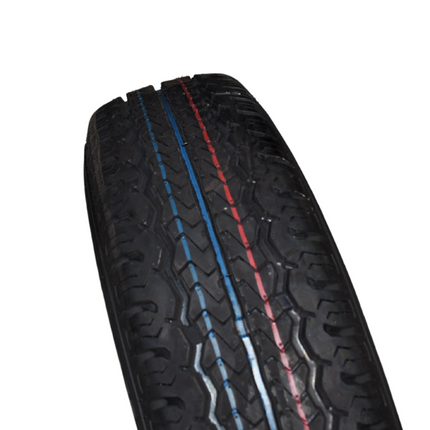 GT RADIAL Roue complète Ifor Williams 175R13 Pneu + Jante (cercle de trous 4x139,7) 700kg Diamètre du moyeu 95,5 mm