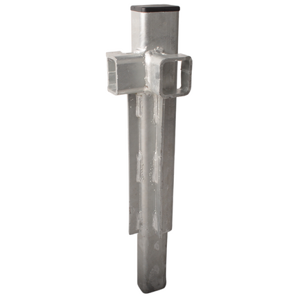 Hulco Poteau d'angle Hulco 30 cm à droite à l'arrière à gauche à l'avant - modèle à grenouillère remorque