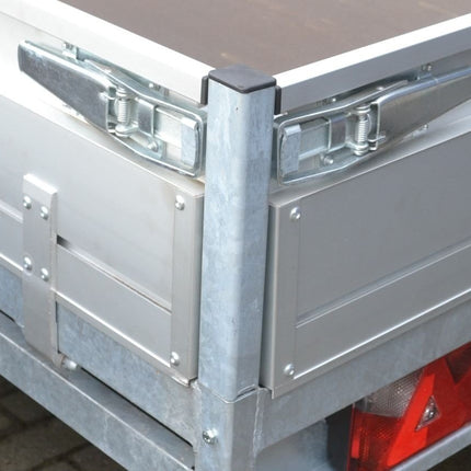 Hulco Poteau d'angle Hulco 30 cm gauche arrière droite avant - modèle à grenouillère remorque