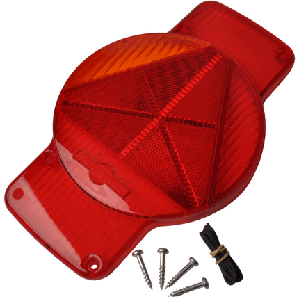 Humbaur Feu arrière Humbaur en verre dépliable - gauche - 247x156 mm - montage vertical