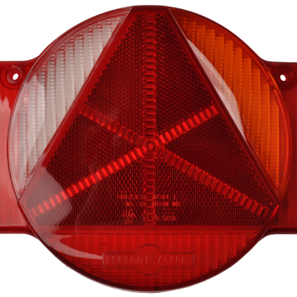 Humbaur Feu arrière Humbaur en verre dépoli - droit - 247x156 mm - montage horizontal