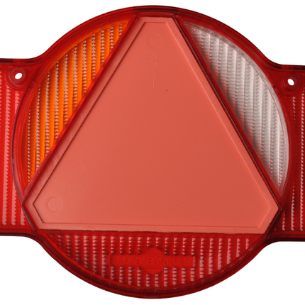 Humbaur Feu arrière Humbaur en verre dépoli - droit - 247x156 mm - montage horizontal