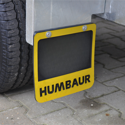 Humbaur Plastique Bavette garde boue 240x230 mm