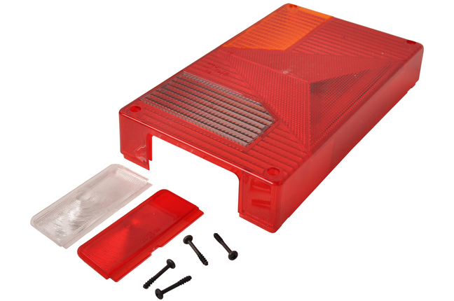 Jokon cabochon pour Jokon Technokon 1 droit - réflecteur triangulaire et verre de feu de recul inclus