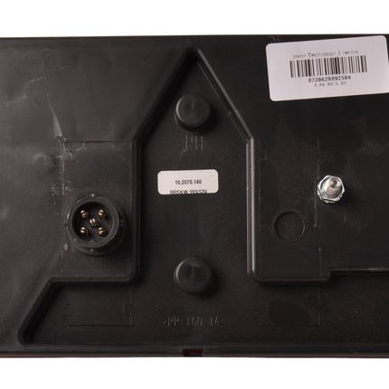 Jokon Jokon Technokon 1 droite - avec feu de recul, catadioptre triangulaire et éclairage de la plaque