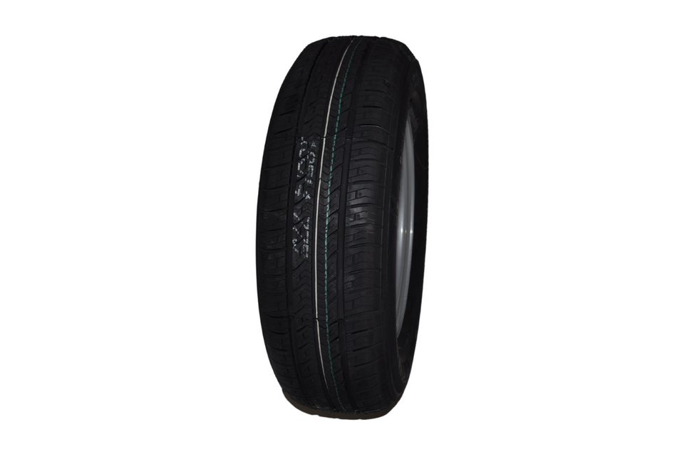 Kargotrail Roue complète 185/70R13 pneu + jante (cercle de trous 4x100) 600 kg Diamètre du moyeu: 57 mm