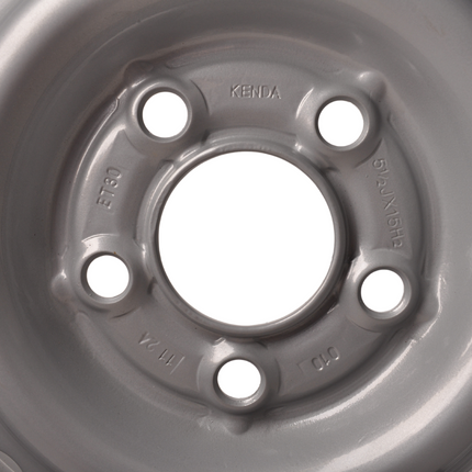 Kargotrail Roue complète 195/70 R15 Pneu + Jante (cercle de trous 5x112) 900kg Diamètre du moyeu 67 mm