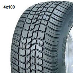 Kargotrail Roue complète de remorque - 185/65R14C - entraxe : 4x100 - capacité de charge : 650kg - diamètre du moyeu : 57mm