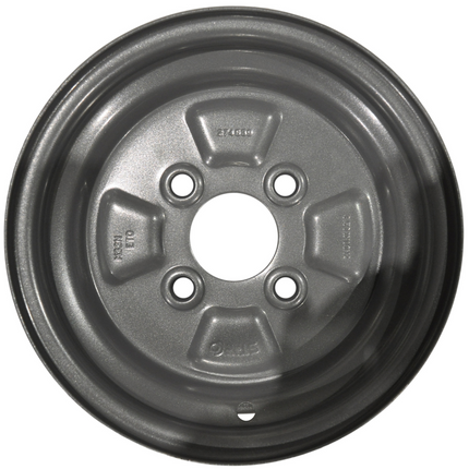 Kenda Jante de remorque 10 pouces - 3.50Bx10 - entraxe : 4x100 - capacité de charge : 500 kg - diamètre de moyeu : 60 mm - ET0