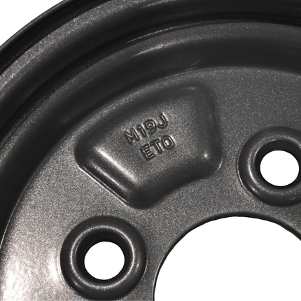 Kenda Jante de remorque 8 pouces - 2.50Ax8 - entraxe : 4x100 - capacité de charge : 345 kg - diamètre de moyeu : 60 mm - ET0