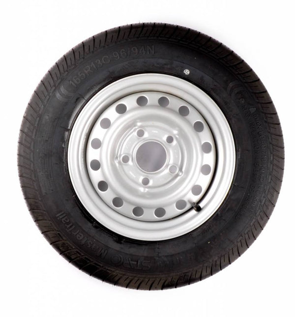 Kenda Roue complète 165R13C pneu + jante (cercle de trous 5x112) 710kg diamètre du moyeu: 67 mm