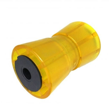 Knott 133x58.5 mm diabolo orange/jaune diamètre du moyeu 17 mm - matériau PU