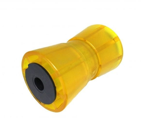 Knott 133x58.5 mm diabolo orange/jaune diamètre du moyeu 17 mm - matériau PU